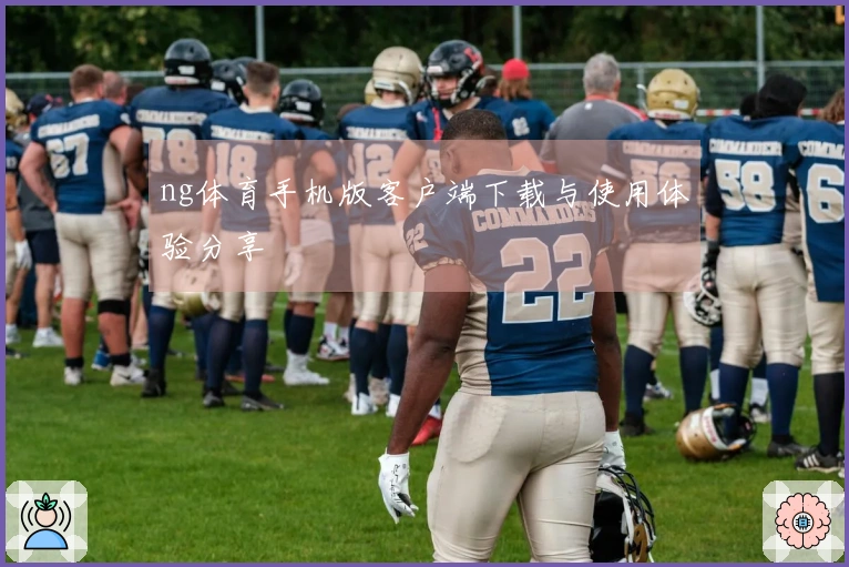 ng体育手机版客户端下载与使用体验分享